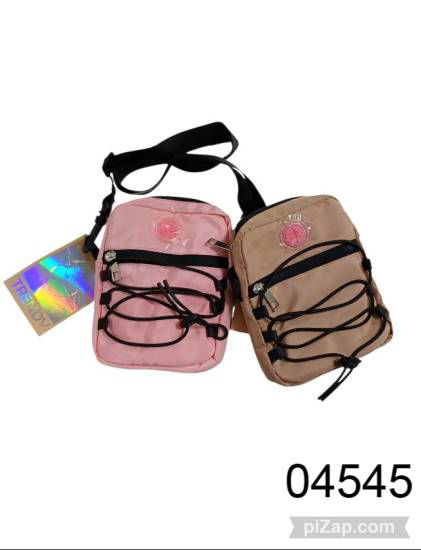 Imagen de MORRAL TRENDY ROSA/CELESTE/MOKA 3.26